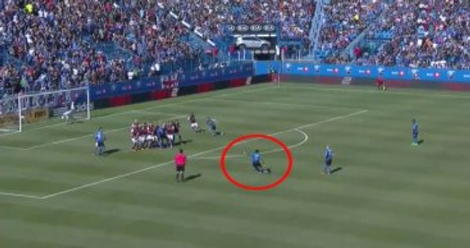 Montreal Impact Forması Giyen Drogba, Harika Bir Frikik Golü Attı