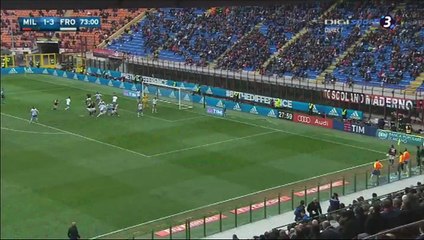 Luca Antonelli Goal - AC Milan 2-3 Frosinone - 01.05.2016 HD
