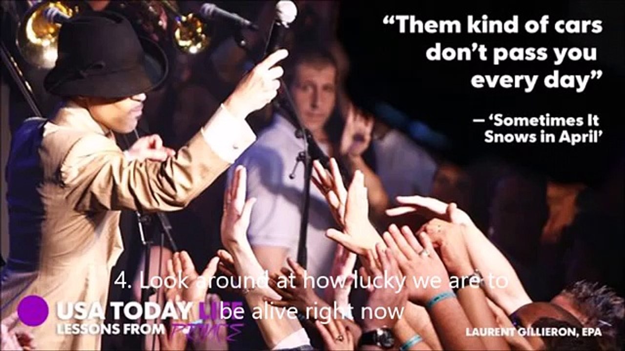 Life lessons we learned from Prince lyrics