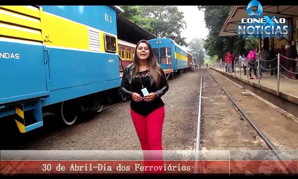 Matéria realizada Inhumas-Campinas homenagem ao dia dos Ferroviários