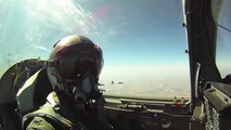 COCKPIT VIEW !!! US Air Force Pilot flying the T-38 Talon