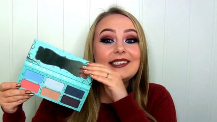 PUMPKIN SPICE Makeup Tutorial - Sugarpill EDWARD SCISSORHANDS palette