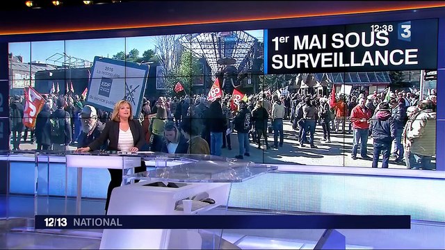 1er mai : un défilé sous haute surveillance