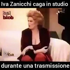 IVA ZANICCHI CAGA IN STUDIO