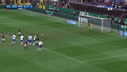 Jeremy Menez Penalty Goal HD - AC Milan 3-3 Frosinone - 01-05-2016