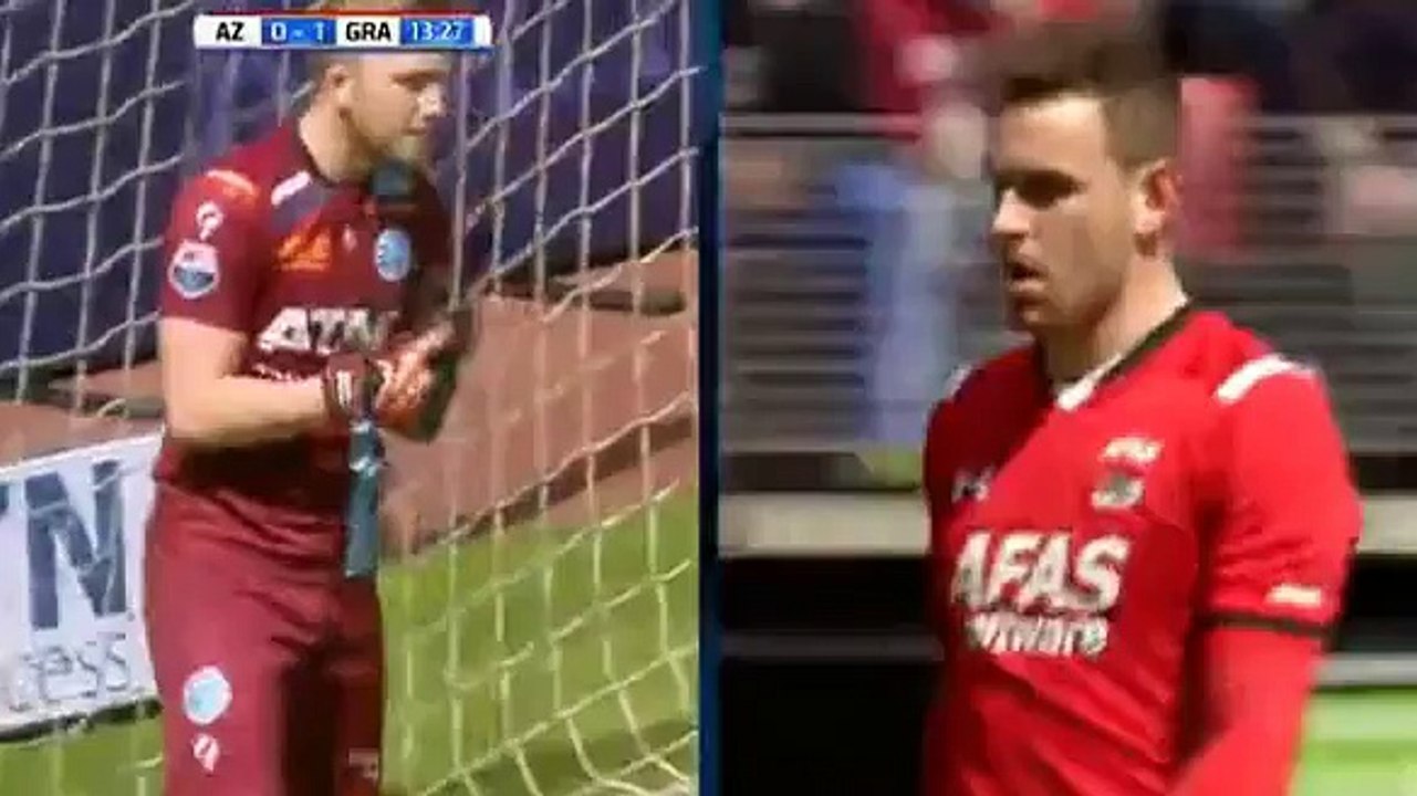 All Goals (4_1)  AZ Alkmaar vs Graafschap 01_05_2016