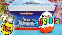 PENGUINS OF MADAGASCAR Surprise Box with Kinder Eggs Surprise for Children | Toy Collector