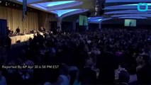 Comedian-in-Chief takes last shots at White House Correspondents Dinner