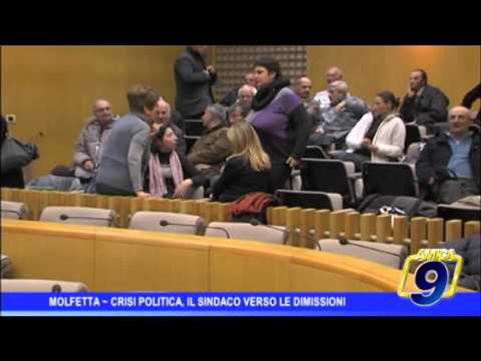 Molfetta |  Crisi politica, il sindaco verso le dimissioni