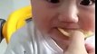 Baby tastes lemon for the first time-Funny Videos-Whatsapp Videos-Prank Videos-Funny Vines-Viral Video-Funny Fails-Funny Compilations-Just For Laughs