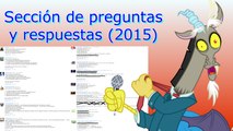 Sección de preguntas y respuestas (2015)