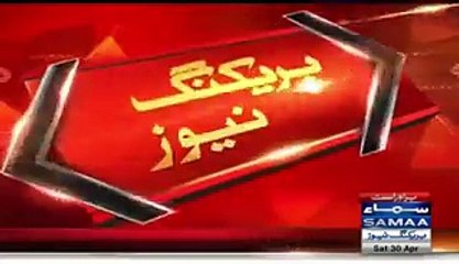 Imran Khan Saved Himself Falling Again From Stage 1-5-16