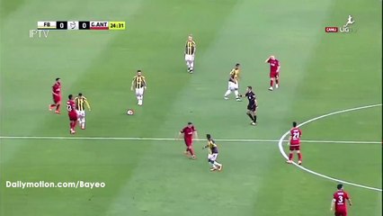 Simon Kjaer Goal HD - Fenerbahce 1-0 Gaziantepspor - 01-05-2016
