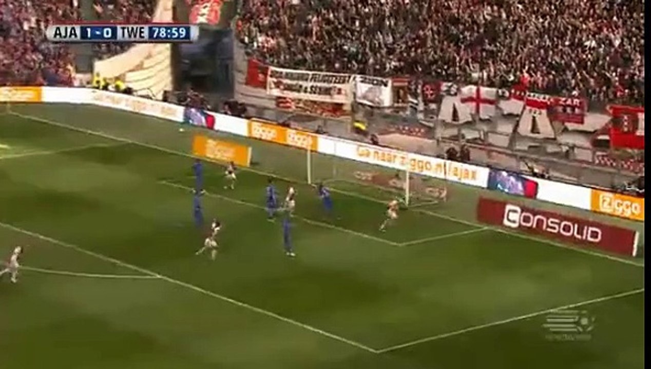 Van der Hoorn GOAL (2:0) Ajax vs FC Twente 01/5/2016