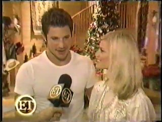 Nick Lachey & Jessica Simpson Christmas Variety Hr clip 10-12-04