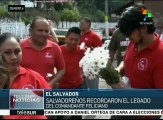 Recuerdan salvadoreños al líder político Feliciano