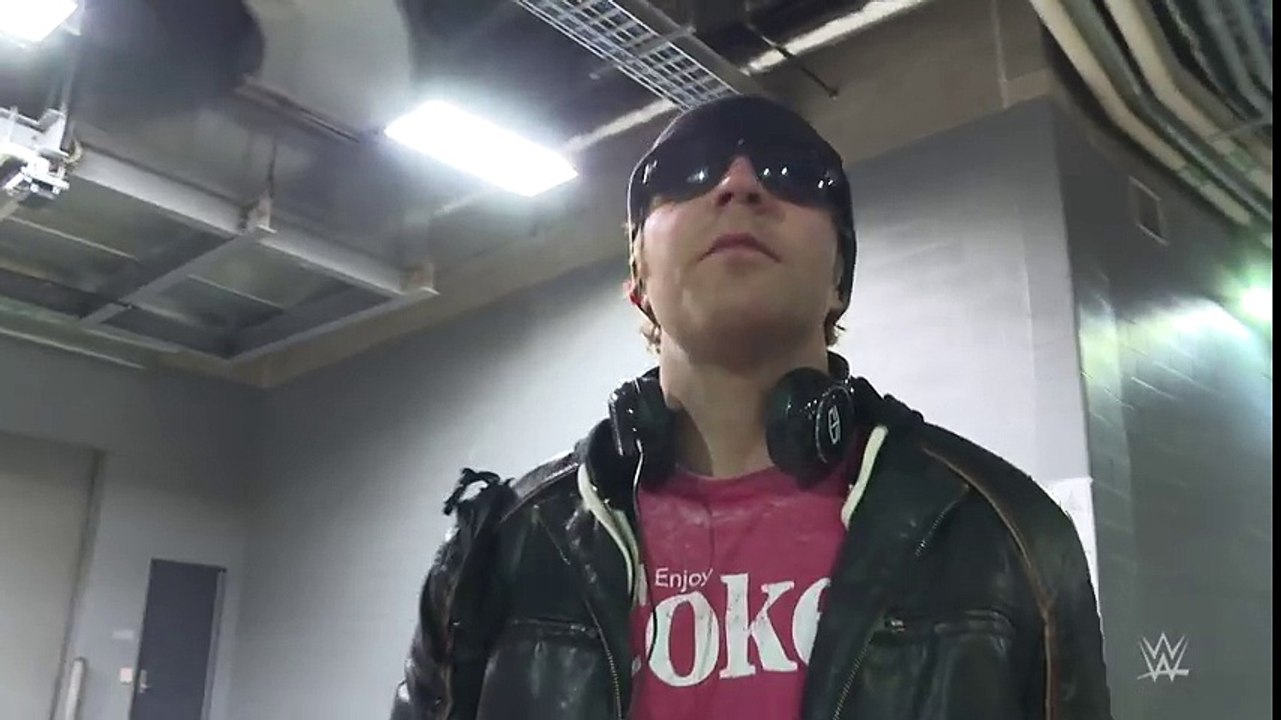 No nerves as Dean Ambrose arrives at WrestleMania 32