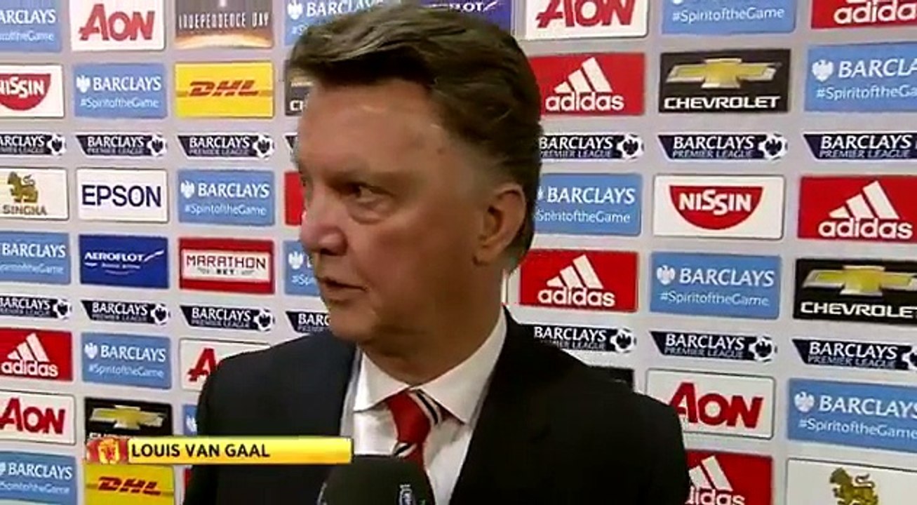 Louis Van Gaal - Manchester United 1 -1 Leicester City Post Match Interview (Sex Masochism)