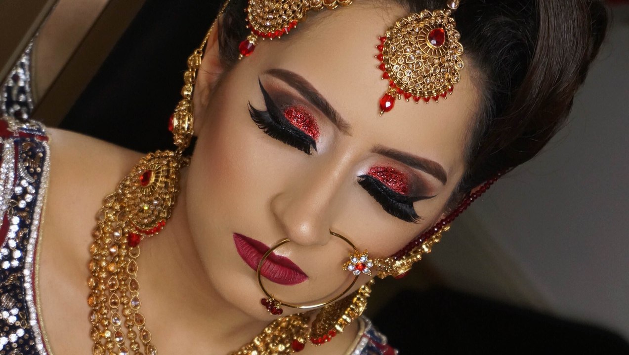 2016 Asian Bridal Hair And Makeup By Farah Khan Real Brid