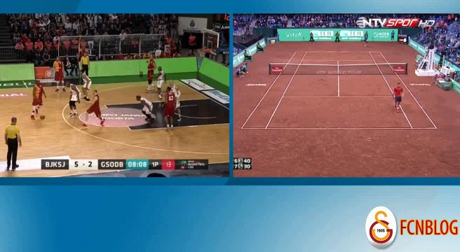 BSL 28. Hafta | Beşiktaş SP Sigorta-Galatasaray Odeabank İlk Yarı