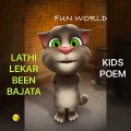 Laathi Lekar Been Bajata Hindi Urdu Nursery Rhymes For Kids Tom cat singing