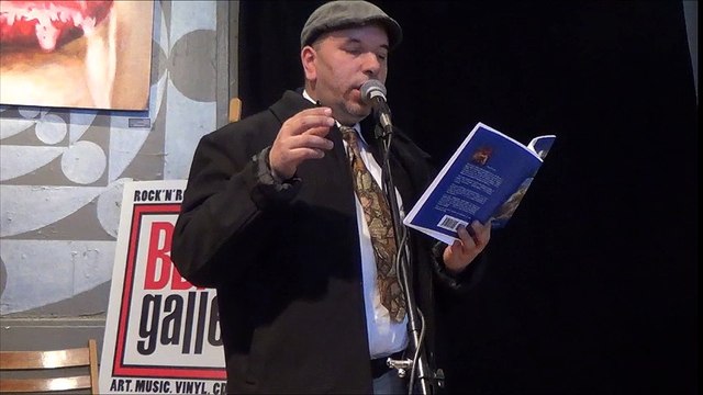 Akim serviteur des mots à La couleur des mots - poésie - 2016-04-30 - BBAM! Gallery / galerie bbam