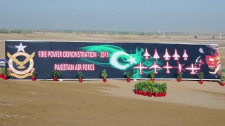 Pakistan AIr Force Fire Power Demonstration PAF New Song 'Allah Ho' 2015