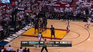 Heat With 11-0 Run | Hornets vs Heat | Game 7 | May 1, 2016 | 2016 NBA Playoffs