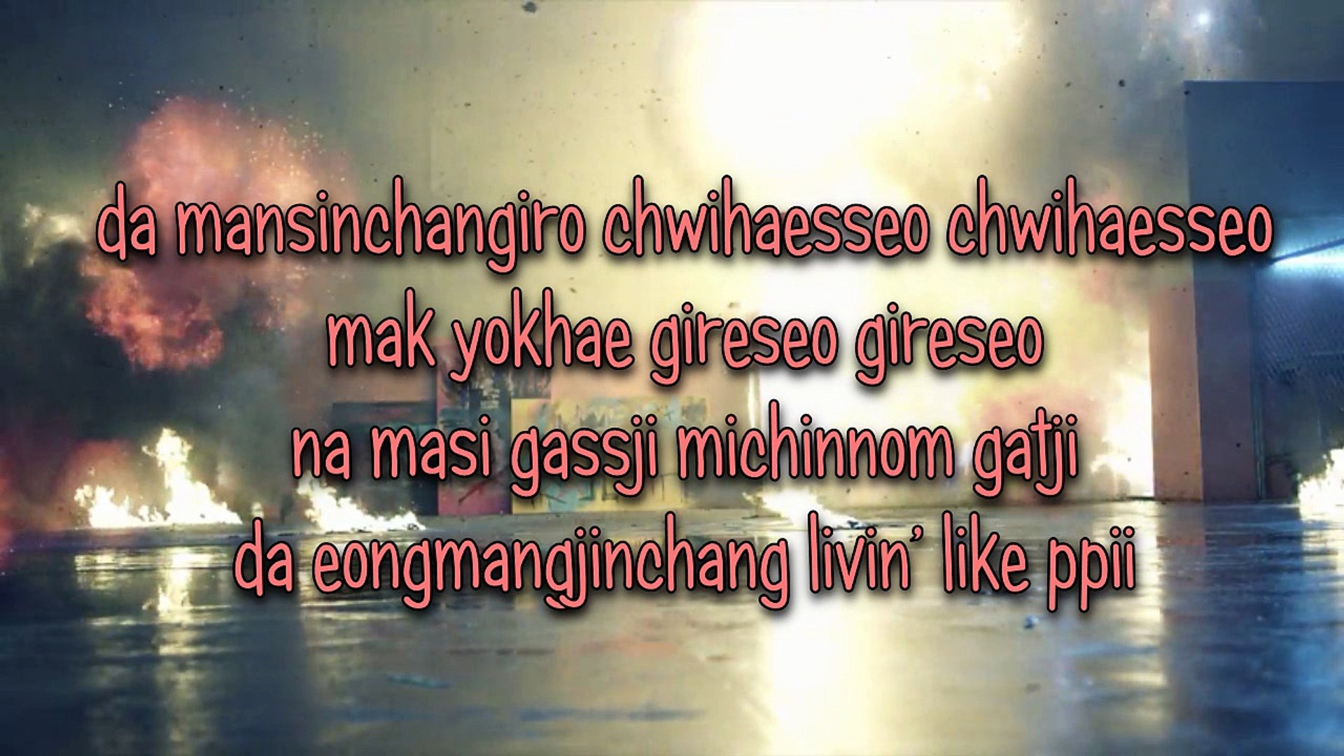 Bts Fire Lyrics Romanized Video Dailymotion