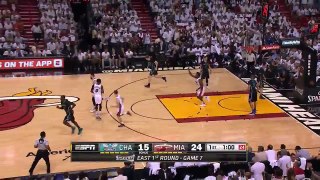 Justise Winslow Steals & Scores | Hornets vs Heat | Game 7 | May 1, 2016 | 2016 NBA Playoffs