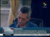 Venezuela: entregarán 500 mil casas de Misión Vivienda