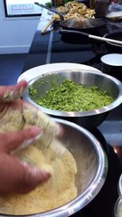 façonnage de falafel