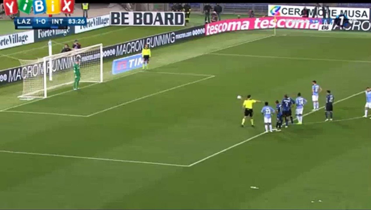 Goal - Lazio 2-0 Inter 01.05.2016