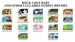 Rock a bye baby and more popular nursery rhymes and lullabies for kids