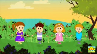 Here We Go Round The Mulberry Bush | Nursery Rhymes | Popular Nursery Rhymes by KidsCamp