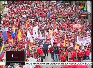 Venezuela se moviliza en el Día Internacional del Trabajador