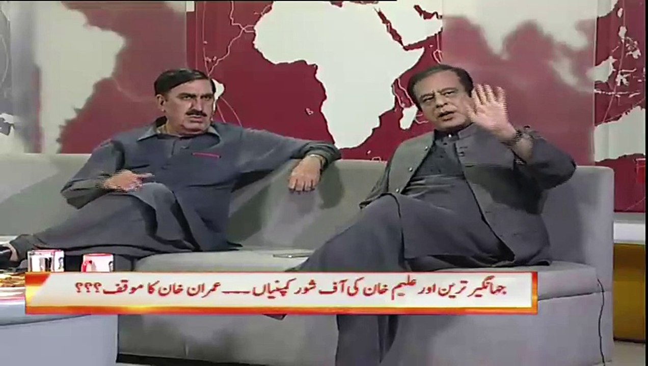 Shahi Syed Goes Crazy When Talat Hussain Started Praising PTI - "yeh Virus Hain, Jaraseem Hain"