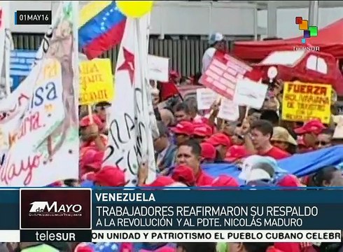 Presidente de Venezuela: Defiendo los derechos laborales del pueblo