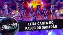 Lexa canta no palco do Sabadão