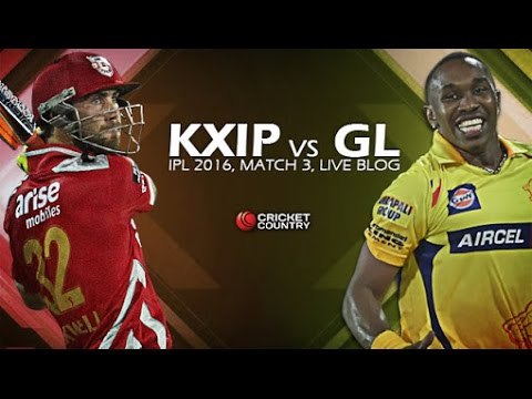 KXIP vs GL - Cricket Highlights - VIVO IPL T20 2016 - Kings XI Punjab vs Gujarat Lions