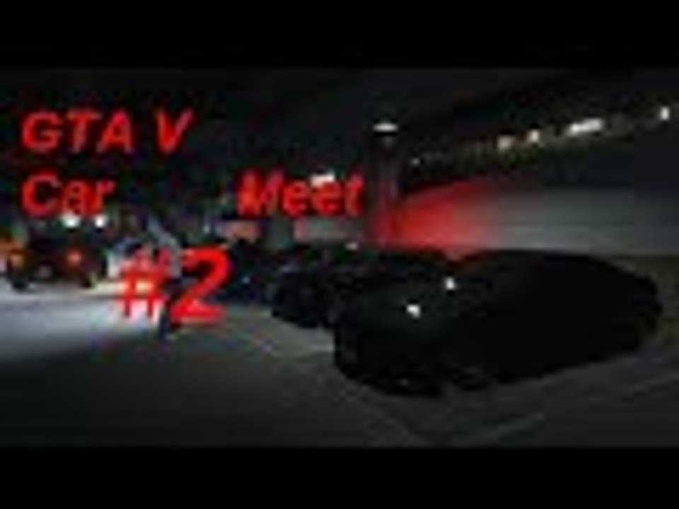 GTA V Car Meet PS4 #2