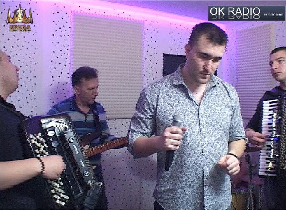 Mihailo Milcic i orkestar Ritam Balkana - Jednu noc si drugom dala - live - OK radio 2016
