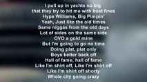 Drake - Grammys feat. Future // Views Album (Lyrics parolesl) 2016