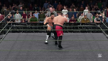 WWE 2K16 the miz v samoa joe