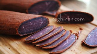 Cured Meat Recipe - Basturma - Armenian Cuisine - Heghineh Cooking Show