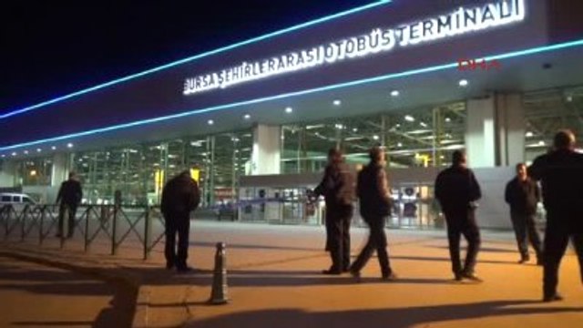 Bursa Otobüs Terminalinde Şüpheli Paket Alarmı