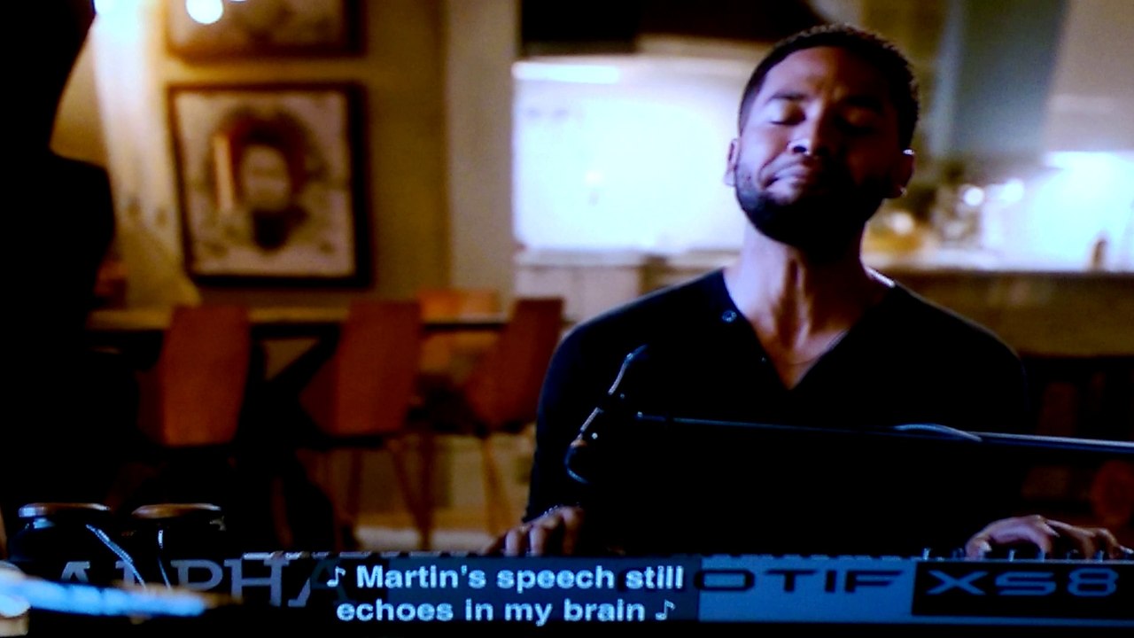 Skye Summers AKA Alicia Keys & Jussie Smollett AKA Jamal Lyon " Powerful "