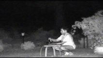 Orbs with Night Vision IR July 24, 2011