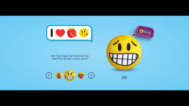 Happy Meal Toys - All 16 Emoji Plush Toys - Mcdonalds Happy Meal Toys!
