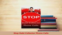 PDF  Stop Debt Collector Phone Calls  EBook